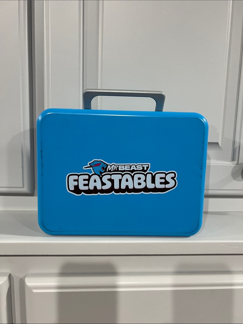 Feastables Blue Kids Lunchbox